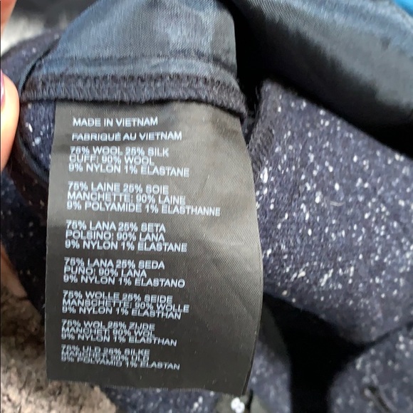 Club Monaco Briton speckled tweed jogger sz 4 - Picture 5 of 6